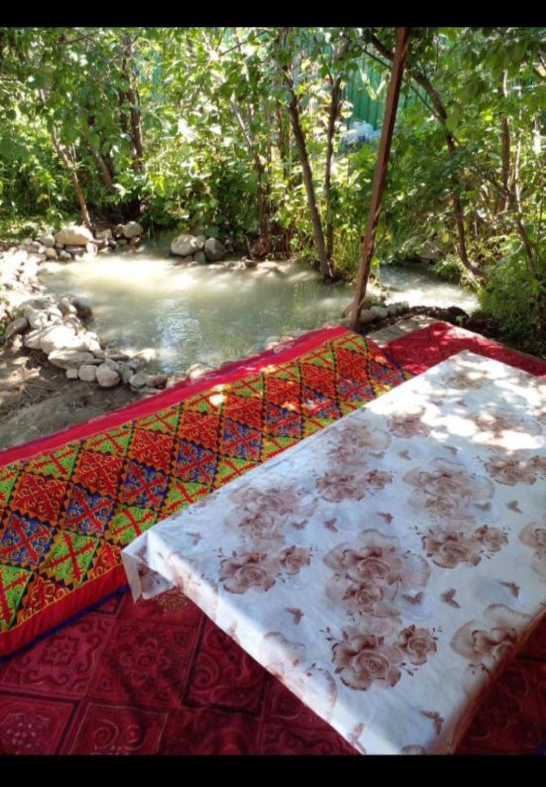 Waterfall In The Yard Karakol Bagian luar foto
